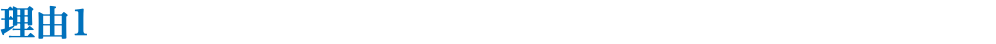 理由1